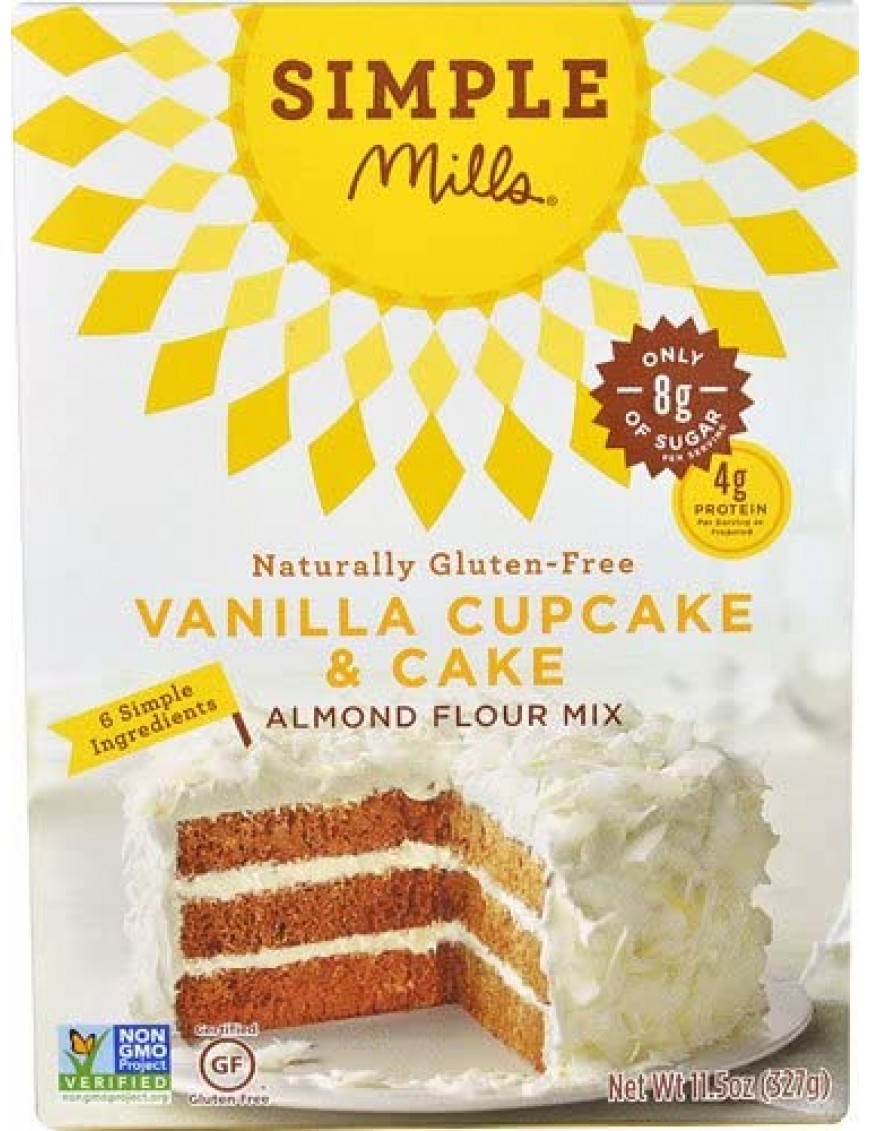 Simple Mills Sim Vanilla Cake Mix (6X11.5 OZ)