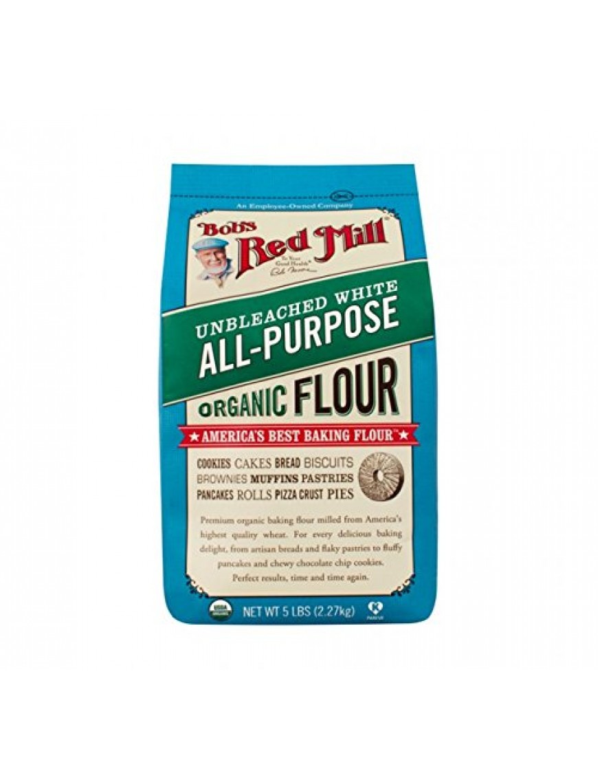Bob's Red Mill Unbleached White Flour (4x5lb)