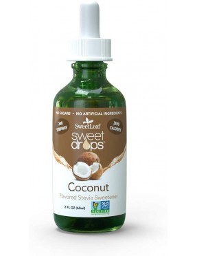 Wisdom Natural Brands Stevia Coconut Liquid (1x2OZ )