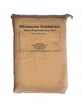 Wholesome Sweeteners Evaporated Cane Sugar Juice (1x50lb)