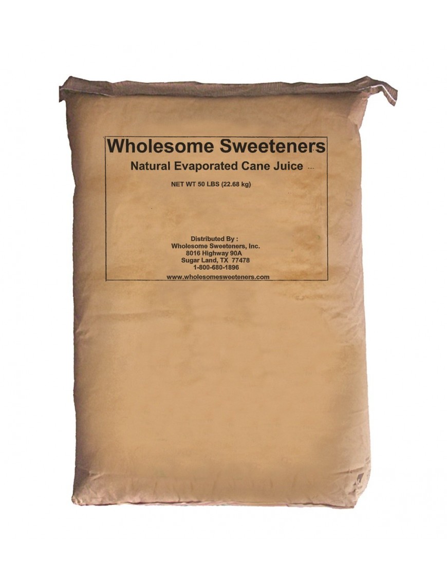 Wholesome Sweeteners Evaporated Cane Sugar Juice (1x50lb)