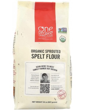 One Degree Organic Spr Spelt Flour (6x32Oz)