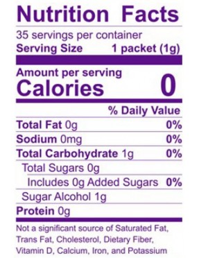 Wholesome Sweeteners Stevia 35 Ct (6x1.23OZ )