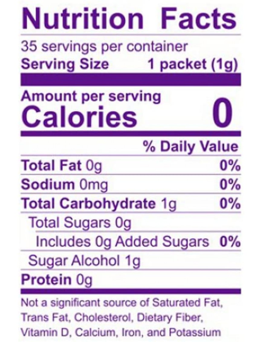 Wholesome Sweeteners Stevia 35 Ct (6x1.23OZ )