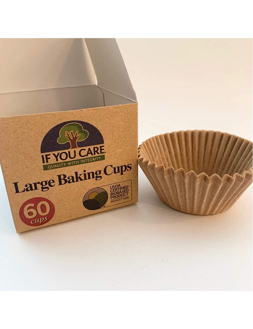 If You Care Brown-2.5" Baking Cups (1x60 CT)