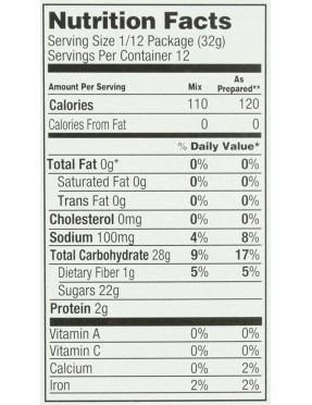 No Pudge Original Fudge Brownie Mix (6x13.7 Oz)
