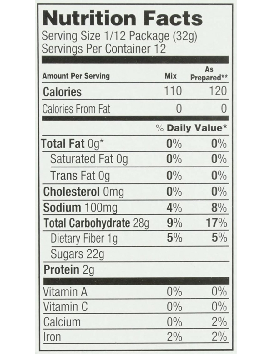 No Pudge Original Fudge Brownie Mix (6x13.7 Oz)