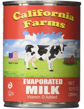 California Farms Evaporated Milk (24x12OZ )