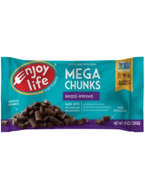 Enjoy Life Mega Chocolate Chunk Baking (12x10 Oz)