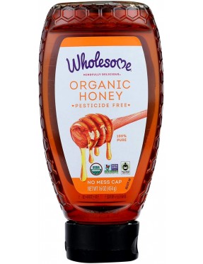 Wholesome Sweeteners Amber Honeysqueeze Bottle (6x16 Oz)