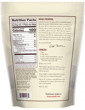 Bob's Red Mill Chocolate Chip Cookie Mix Gluten Free (4x22 Oz)