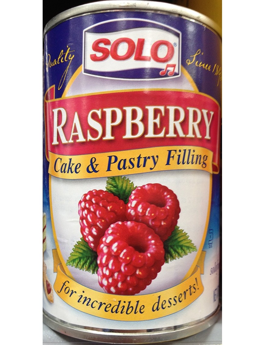 Solo Cake & Pastry Filling Raspberry (12x12 OZ)