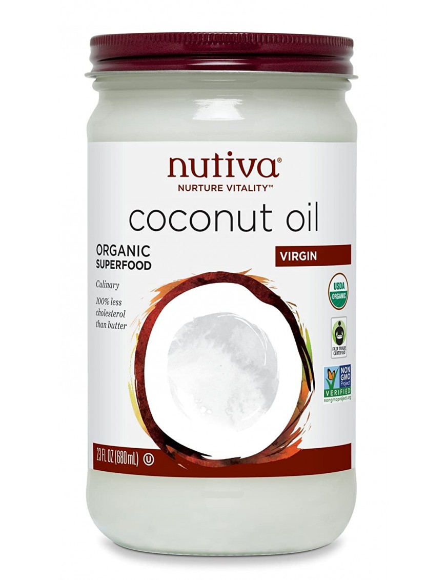 Nutiva Xvr Coconut Oil (6x23OZ )
