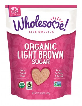 Wholesome Sweeteners Light Brown Sugar (6x24 Oz)