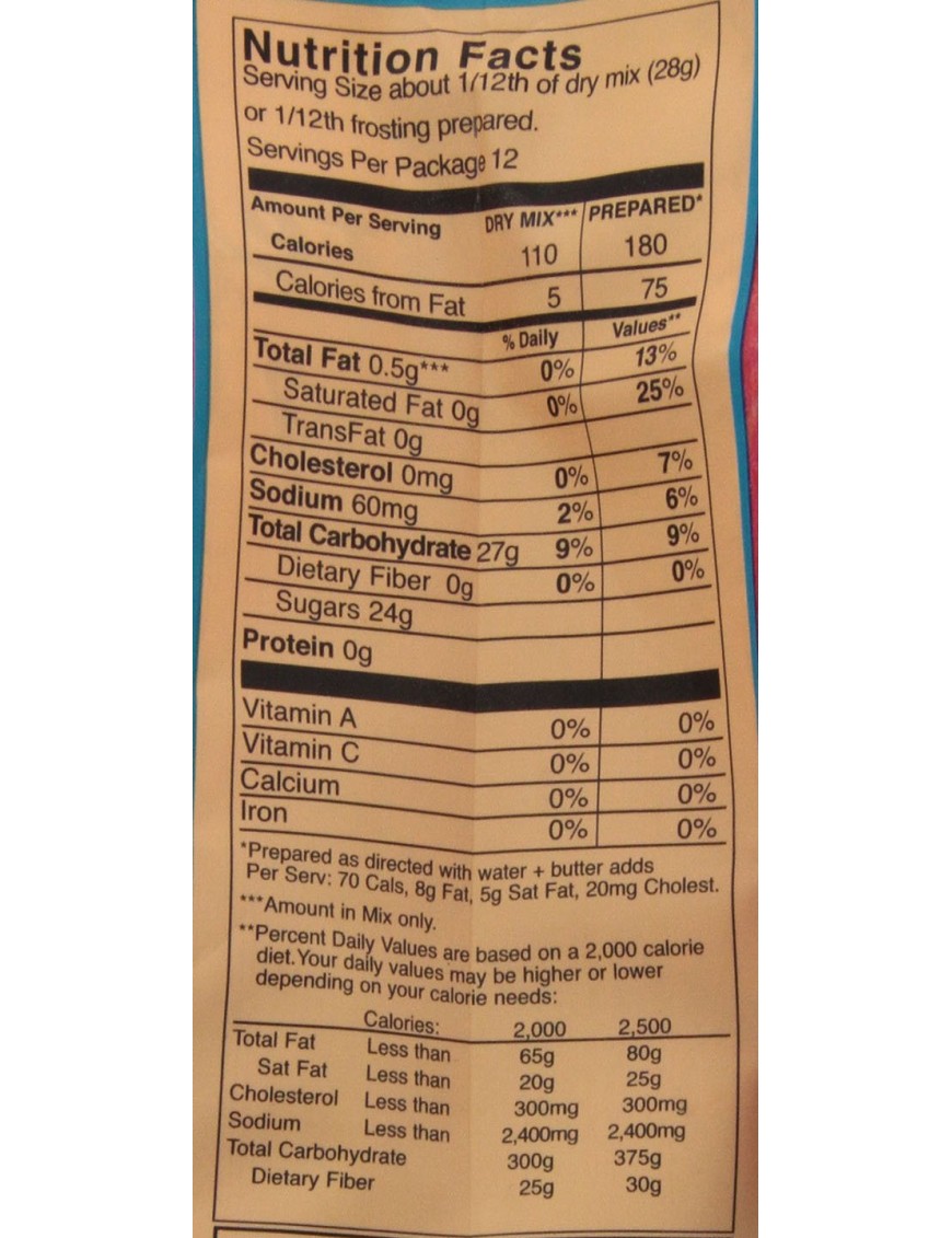 Pamela's Dark Chocolate Frosting Mix Gluten Free (6x12 Oz)