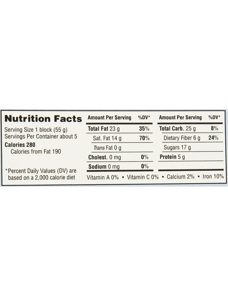 Scharffen Berger Btr Sweet Chocolate Bkng (6x9.7OZ )