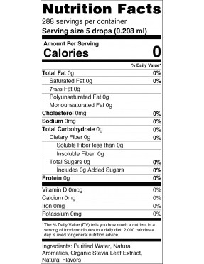 Wisdom Natural Brands Stevia Coconut Liquid (1x2OZ )