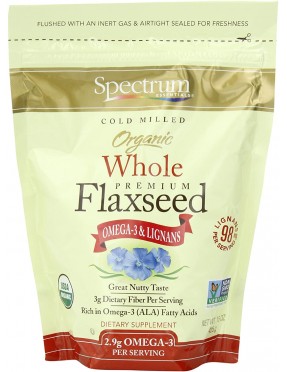 Spectrum Essentials Whole Flax Seed (1x15 Oz)