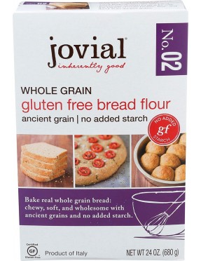Jovial Whole Grain Gluten Free Bread Flour No. 2 (6x24 OZ)