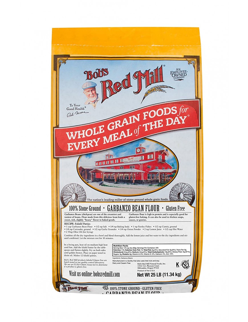 Bob's Red Mill Garbanzo Flour (1x25LB )
