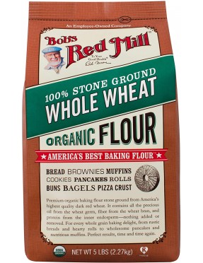 Bob's Red Mill Whole Wheat Flour (4x5lb)