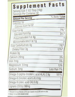 Spectrum Essentials Whole Flax Seed (1x15 Oz)
