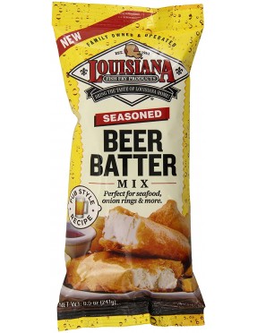 Louisiana Fish Fry Seasoning Beer Batter Mx (12x8.5OZ )