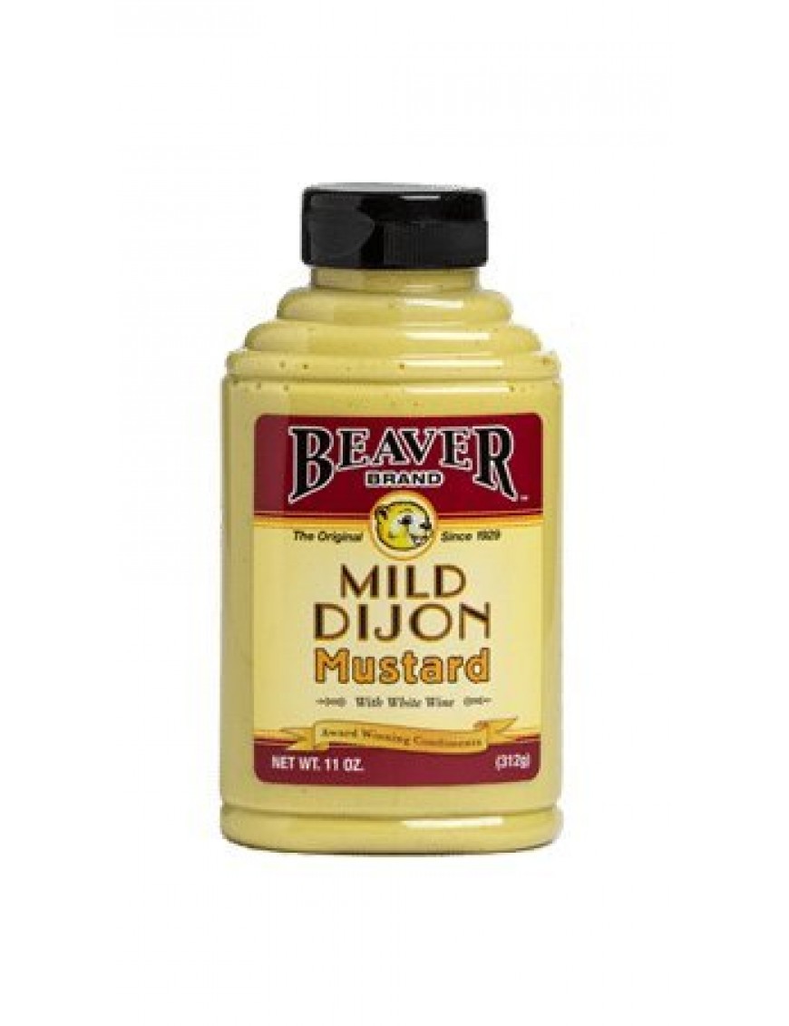 Beaver Mild Dijon Mustard (6x11Oz)