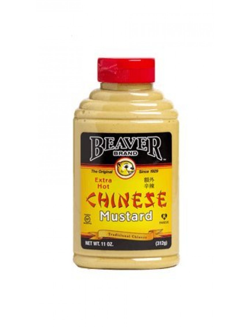 Beaver Extra Hot Chinese Mustard (6x11 OZ)