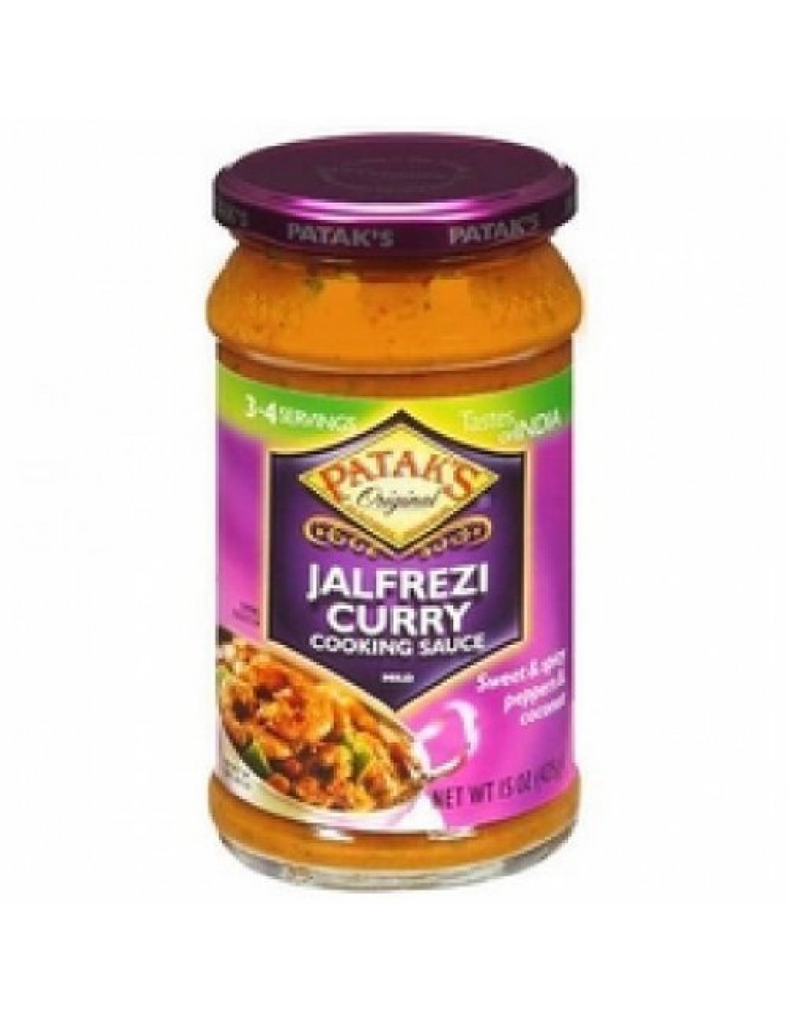 Patak's Cooking Sauce Jalfrezi Mild Curry (6x15Oz)