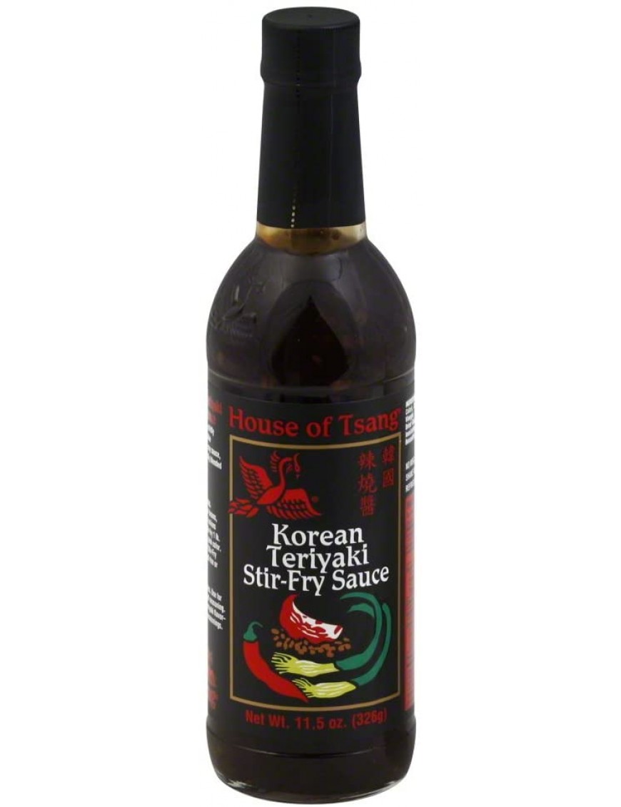 House Of Tsang Korean Teriyaki Stir Fry Sauce (6x11.5Oz)
