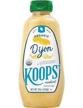 Koops Organic Dijon Mustard (12x12 OZ)