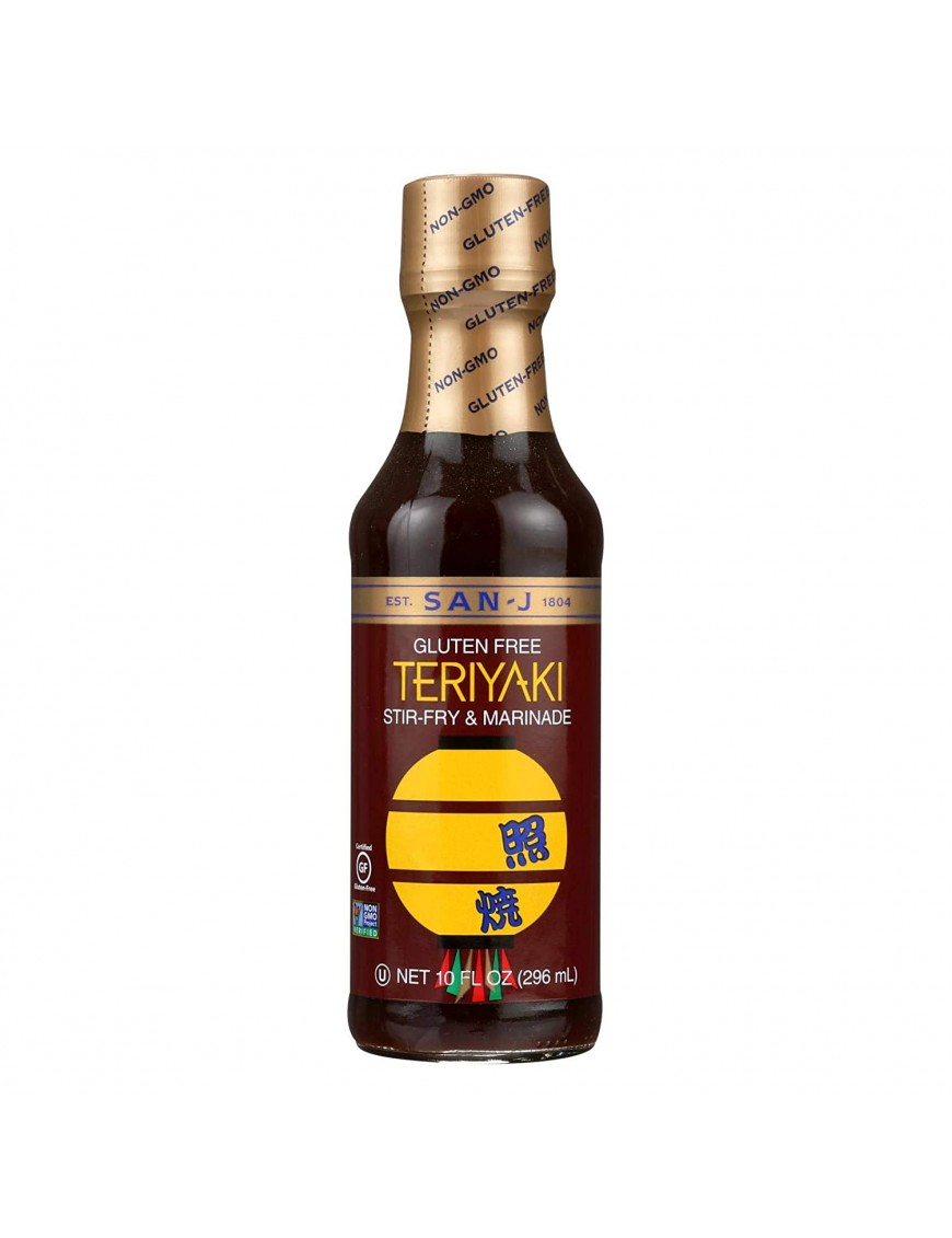 San-J Teriyaki Cooking Sauce (6x10 Oz)