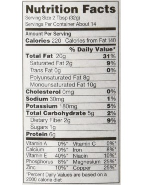 Sunbutter Sunflower Seed Spread Organic Jar (6x16Oz)