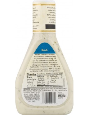 Newman's Own Ranch Dressing (6x16 Oz)
