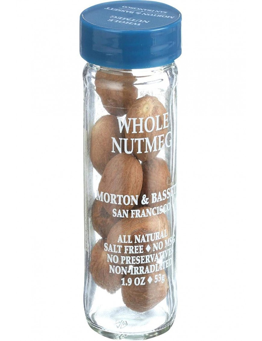 Morton & Bassett Whole Nutmeg Jars (3x1.9Oz)