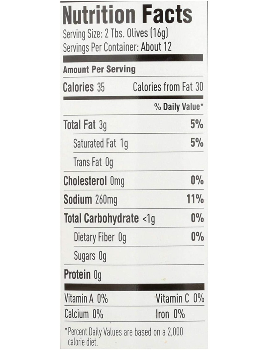 Napoleon Sliced Green Olives (12x7Oz)