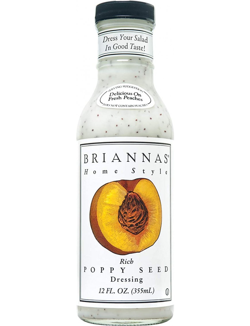 Brianna's Home Style Salad DressingRich Poppy Seed (6x12Oz)