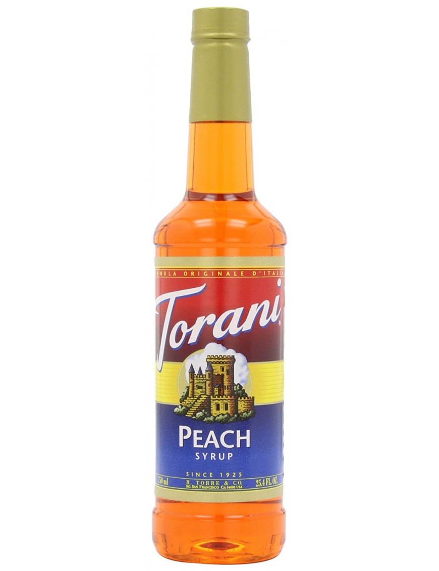 Torani Peach Coffee Syr (12x25.35OZ )