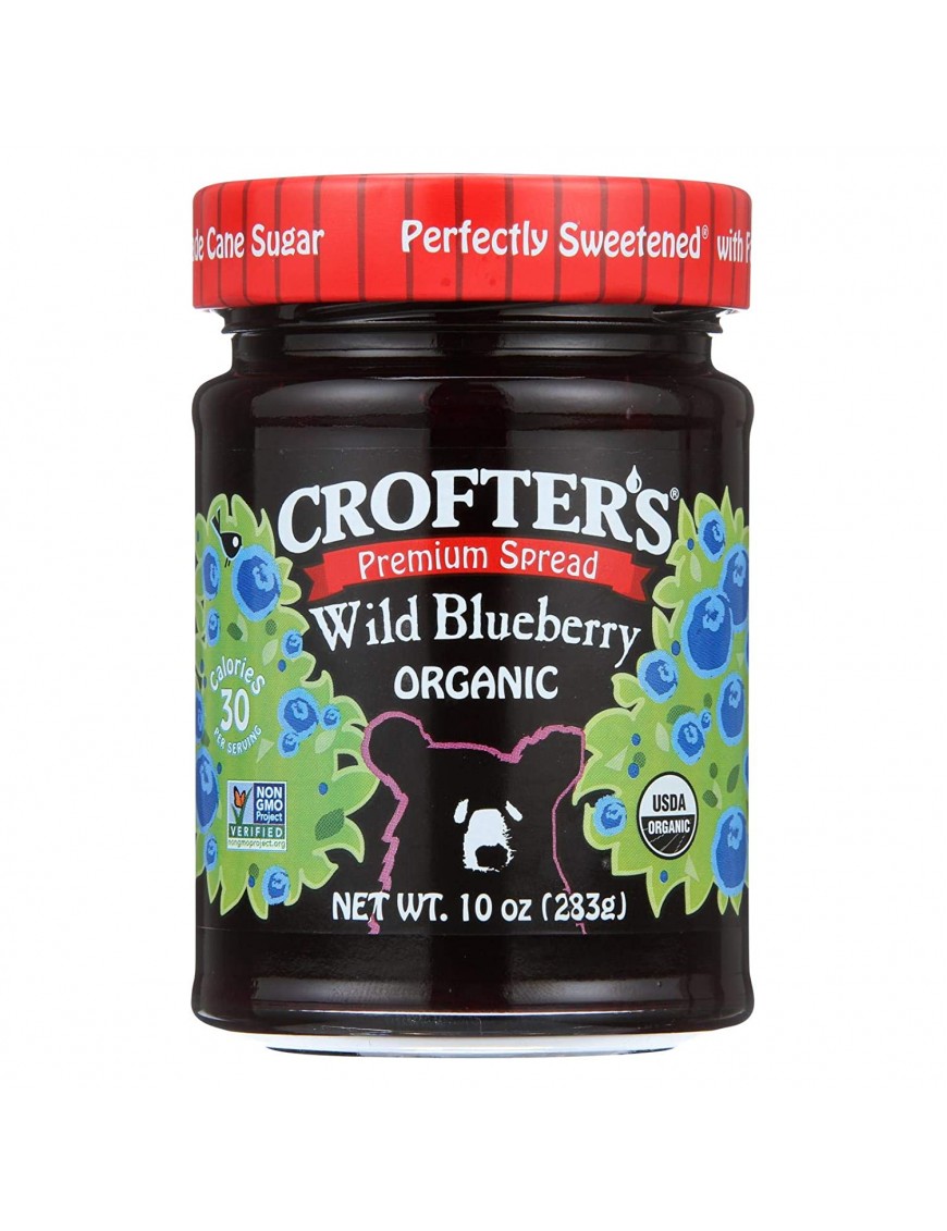 Crofters Wild Blueberry Conserves (6x10 Oz)