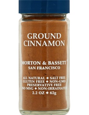 Morton & Bassett Ground Cinnamon (3x2.2Oz)