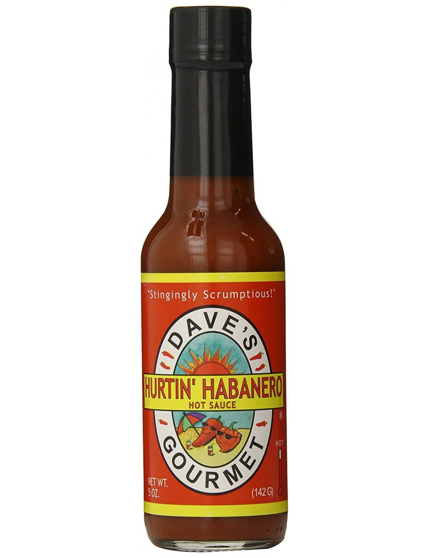 Dave's Gourmet Hurtin' Habanero Sauce (12x5Oz)