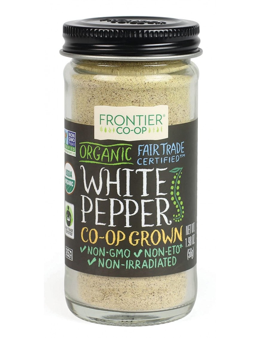 Frontier White Pepper Ground (1x1.98 OZ)