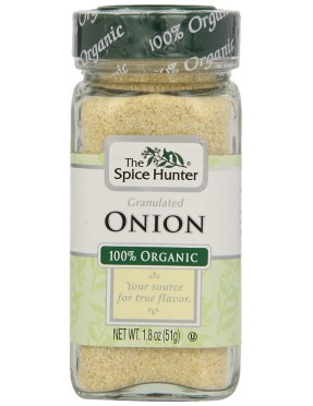 Spice Hunter Onion, Granulated, Organic (6x1.8Oz)
