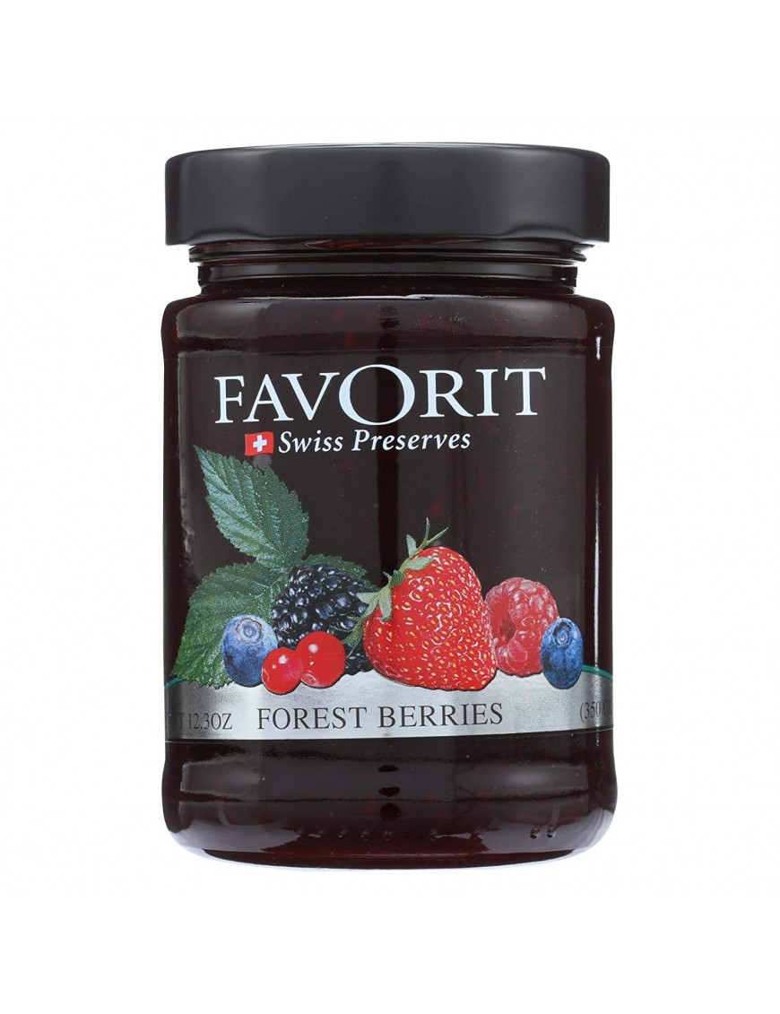 Favorit Swiss Forest Berries Preserves (6x12.3Oz)