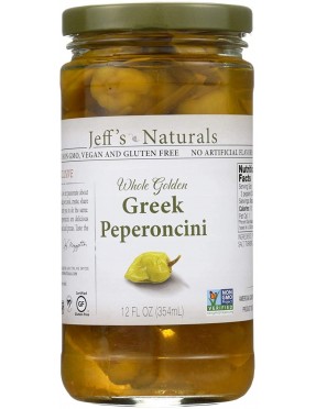 Jeff's Naturals Peperoncini Greek (6x12OZ )