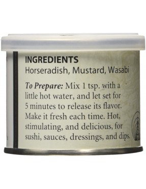 Eden Foods Wasabi Powder Japanese Horseradish (6x.88 Oz)