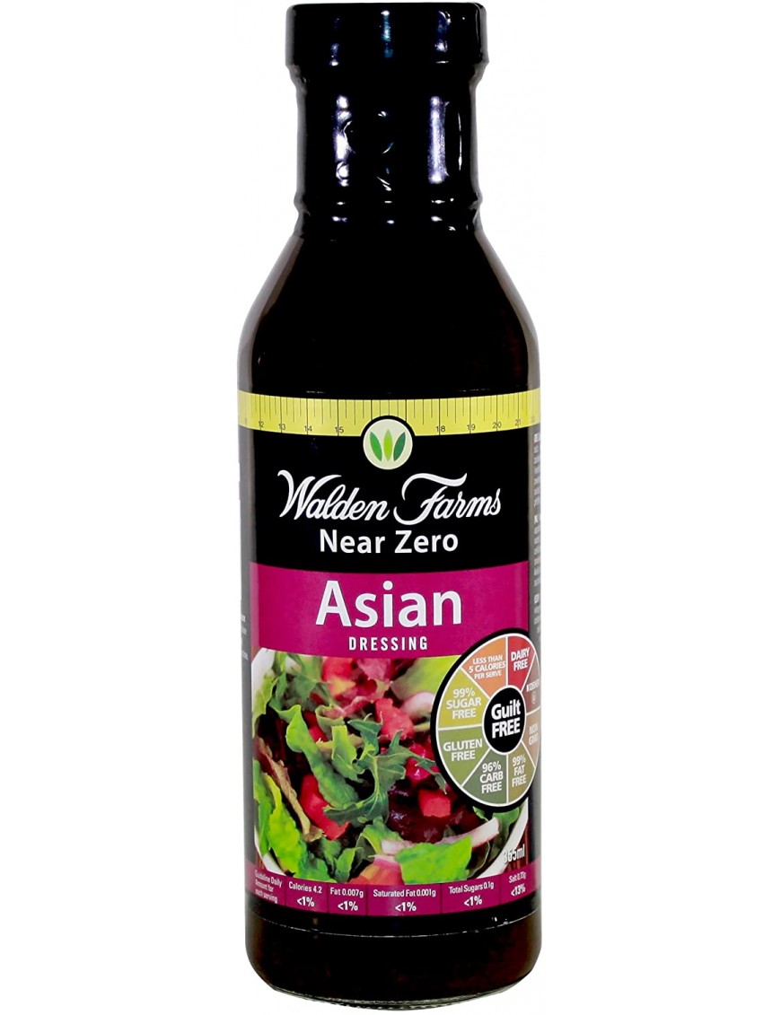 Walden Farms Calorie Free Asian Salad Dressing (6x12 Oz)