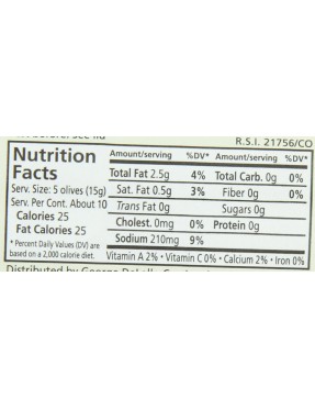 De Lallo Stuffed Manzanilla Olives (12x5.75 Oz)
