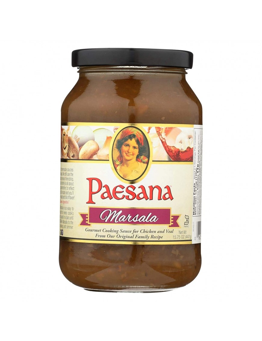 Paesana Cooking Sauce, Marsala (6X15.75 OZ)